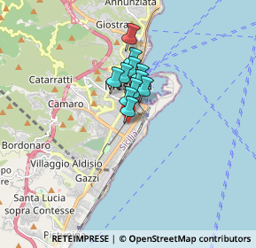 Mappa Via Santa Cecilia, 98122 Messina ME, Italia (1.05545)