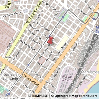 Mappa Via Giordano Bruno, 107, 98123 Messina, Messina (Sicilia)