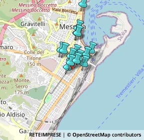 Mappa Via Santa Cecilia, 98122 Messina ME, Italia (0.538)