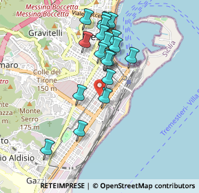 Mappa Via Santa Cecilia, 98122 Messina ME, Italia (0.9485)