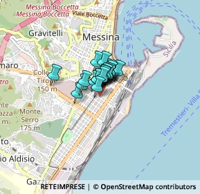 Mappa Via Santa Cecilia, 98122 Messina ME, Italia (0.36)