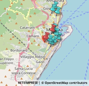 Mappa Via Carrubara, 98124 Messina ME, Italia (1.4)