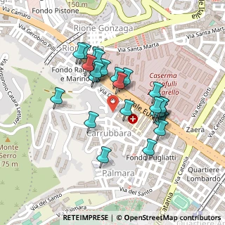 Mappa Via Carrubara, 98124 Messina ME, Italia (0.20714)