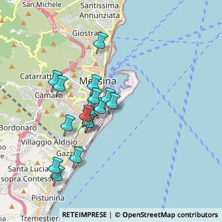 Mappa Via Don Blasco, 98122 Messina ME, Italia (1.84813)