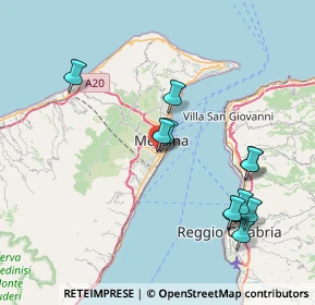 Mappa Via Ghibellina, 98100 Messina ME, Italia (8.98273)