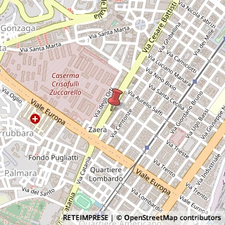 Mappa Via Cesare Battisti, 333, 98123 Messina, Messina (Sicilia)