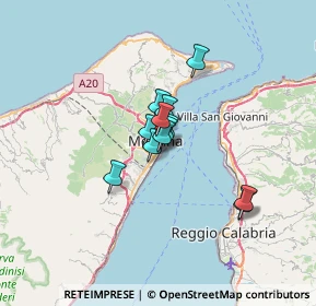 Mappa Via delle Colonne Oddo, 98123 Messina ME, Italia (4.26333)