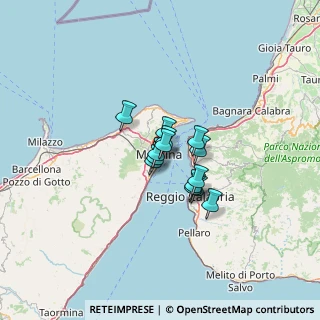 Mappa Via Mariano Riccio, 98123 Messina ME, Italia (7.87214)
