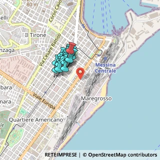 Mappa Via Mariano Riccio, 98123 Messina ME, Italia (0.3365)