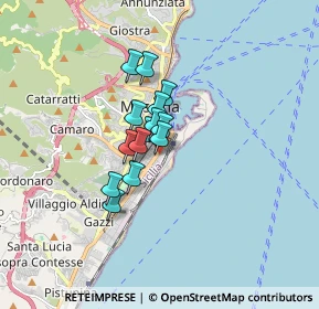 Mappa Via delle Colonne Oddo, 98123 Messina ME, Italia (1.11)