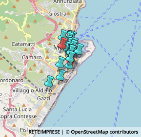 Mappa Via delle Colonne Oddo, 98123 Messina ME, Italia (0.9915)