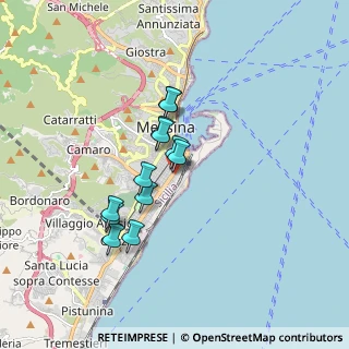 Mappa Via Mariano Riccio, 98123 Messina ME, Italia (1.47917)