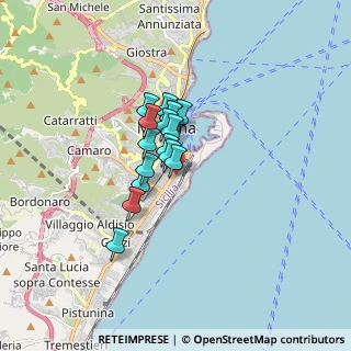 Mappa Via Mariano Riccio, 98123 Messina ME, Italia (1.14688)