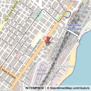 Mappa Via riccio mariano 38, 98123 Messina, Messina (Sicilia)