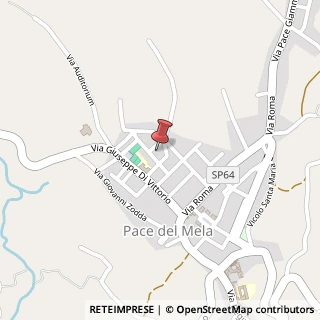 Mappa Via F. Amendolia, 2/A, 98042 Pace del Mela, Messina (Sicilia)