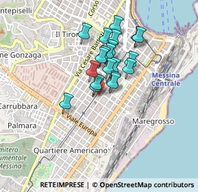 Mappa Via San Cecilia, 98123 Messina ME, Italia (0.3535)