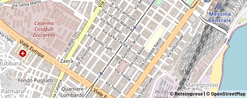 Mappa Messina