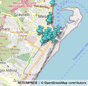 Mappa Via San Cecilia, 98123 Messina ME, Italia (0.55)