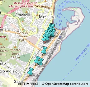Mappa Via San Cecilia, 98123 Messina ME, Italia (0.53625)