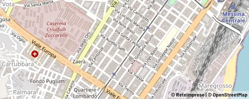 Mappa Messina