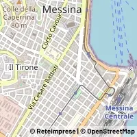 Mapa Messina