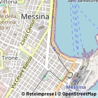 Mapa Messina
