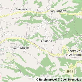 Mappa Calanna