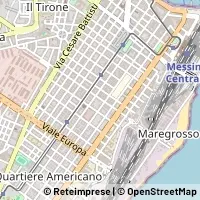 Mapa Messina