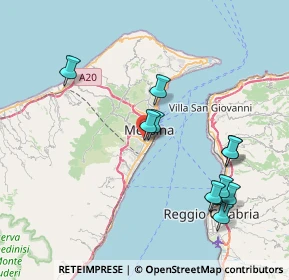 Mappa Via degli Orti, 98123 Messina ME, Italia (9.06545)