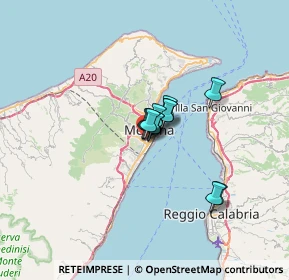 Mappa Via degli Orti, 98123 Messina ME, Italia (3.51333)