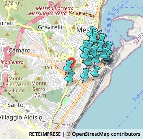 Mappa Via degli Orti, 98123 Messina ME, Italia (0.761)