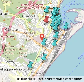 Mappa Via degli Orti, 98123 Messina ME, Italia (1.036)