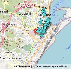 Mappa Via degli Orti, 98123 Messina ME, Italia (0.618)