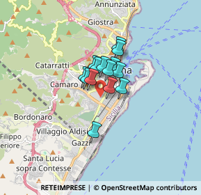 Mappa Via degli Orti, 98123 Messina ME, Italia (0.99286)