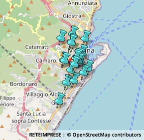 Mappa Via degli Orti, 98123 Messina ME, Italia (0.924)