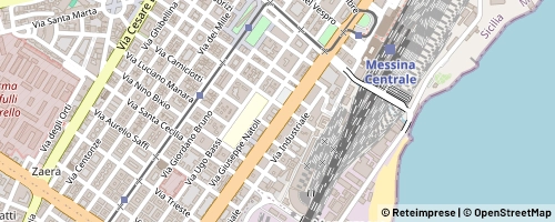Mappa Messina