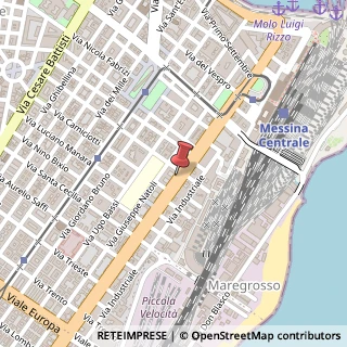 Mappa Via Giuseppe la Farina, 62, 98123 Messina, Messina (Sicilia)