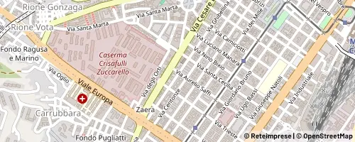 Mappa Messina