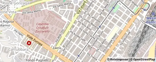 Mappa Messina