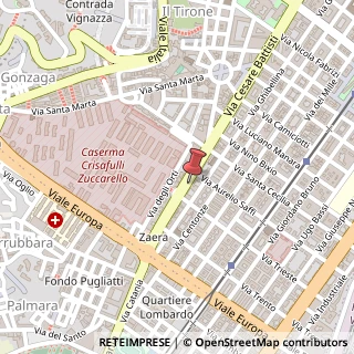 Mappa Via Cesare Battisti, 301, 98123 Messina, Messina (Sicilia)
