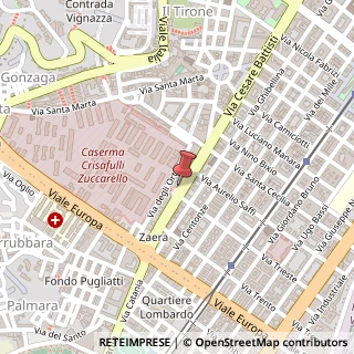 Mappa Via Cesare Battisti, 280, 98123 Messina, Messina (Sicilia)