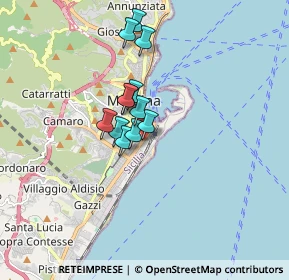 Mappa Via delle Zagare, 98123 Messina ME, Italia (1.295)