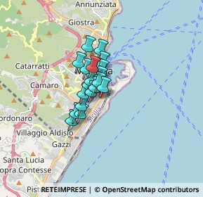 Mappa Via delle Zagare, 98123 Messina ME, Italia (1.0185)