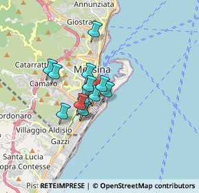 Mappa Via delle Zagare, 98123 Messina ME, Italia (1.26077)