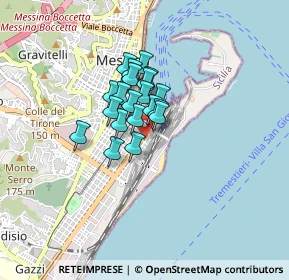 Mappa Via delle Zagare, 98123 Messina ME, Italia (0.55)