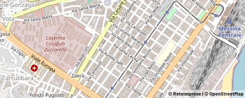 Mappa Messina