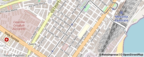 Mappa Messina