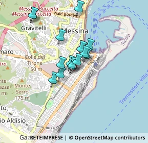 Mappa Via Bruno Giordano, 98123 Messina ME, Italia (0.68438)