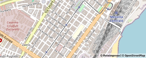 Mappa Messina