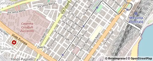 Mappa Messina